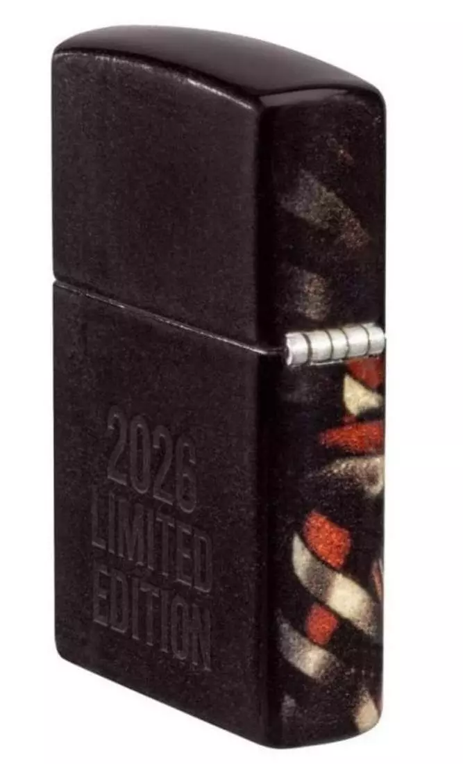 Produktbild: Zippo Harley Davidson Lighter of the Year 2026 seitlich