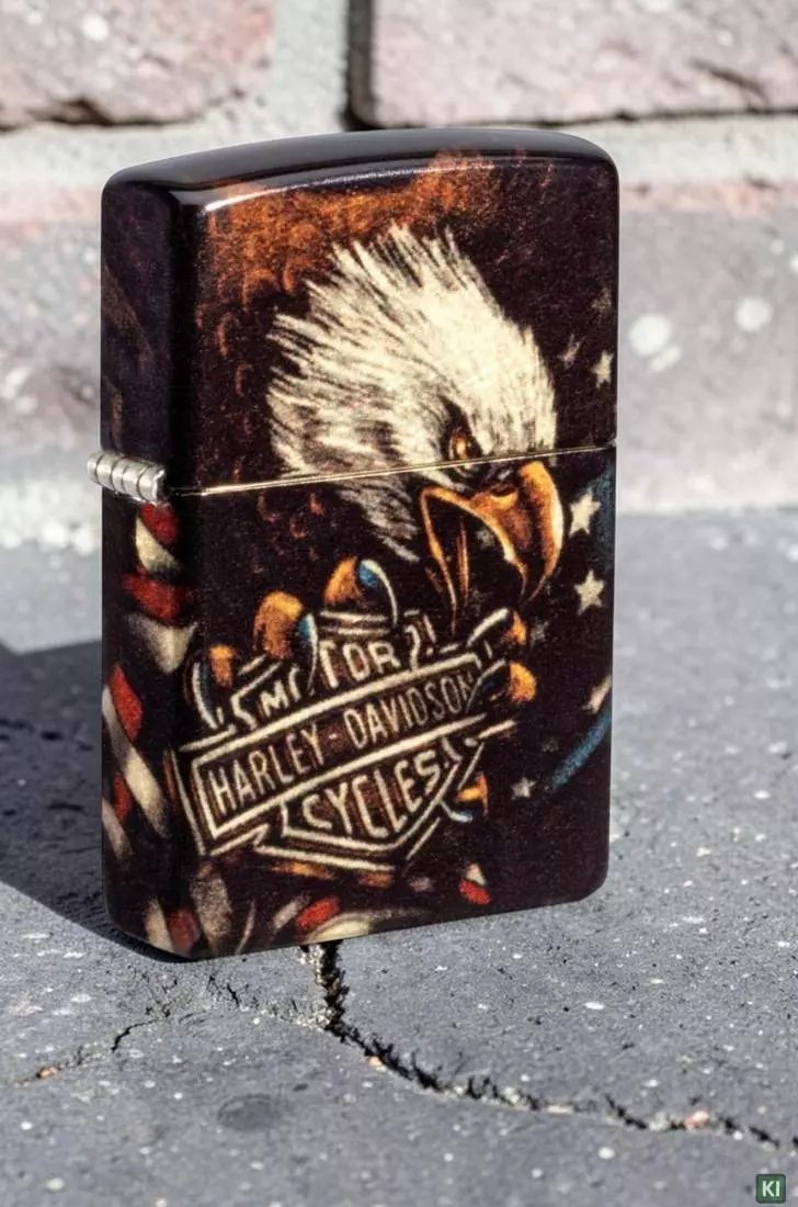 Produktbild: Zippo Harley Davidson Lighter of the Year 2026 stehend