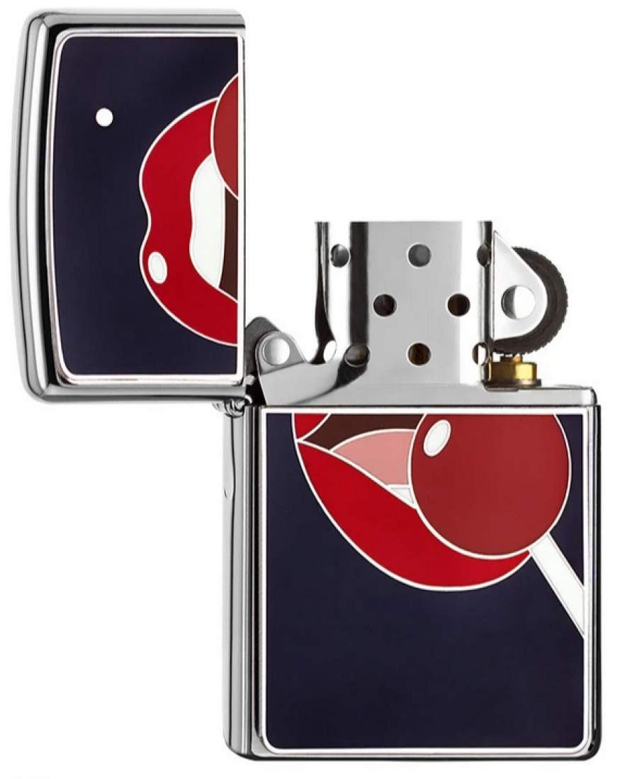 Produktbild: Zippo Geometric Pattern Armor Case offen