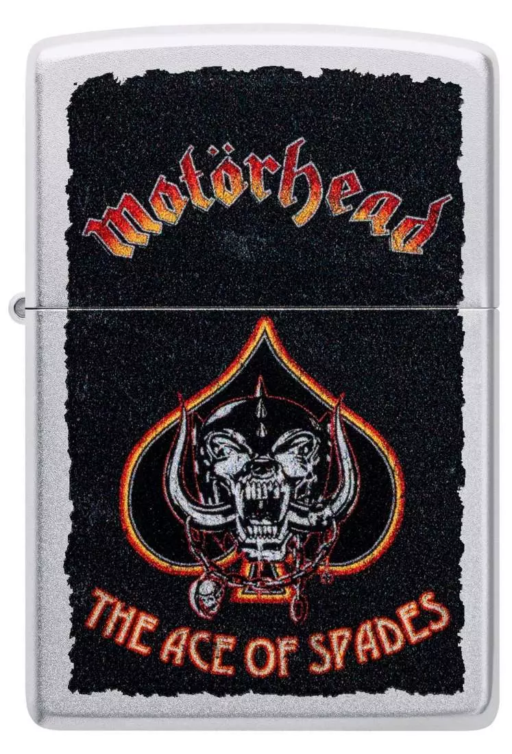 Produktbild: Zippo Motörhead The Ace of Spades Chrome Feuerzeug vorne