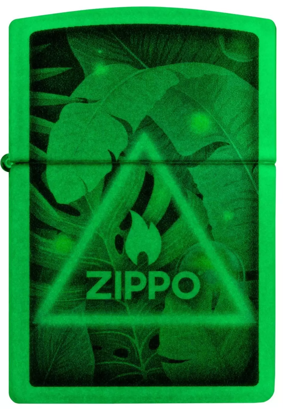 Produktbild: Zippo Nature weiß Farbdruck Glow in the Dark Feuerzeug