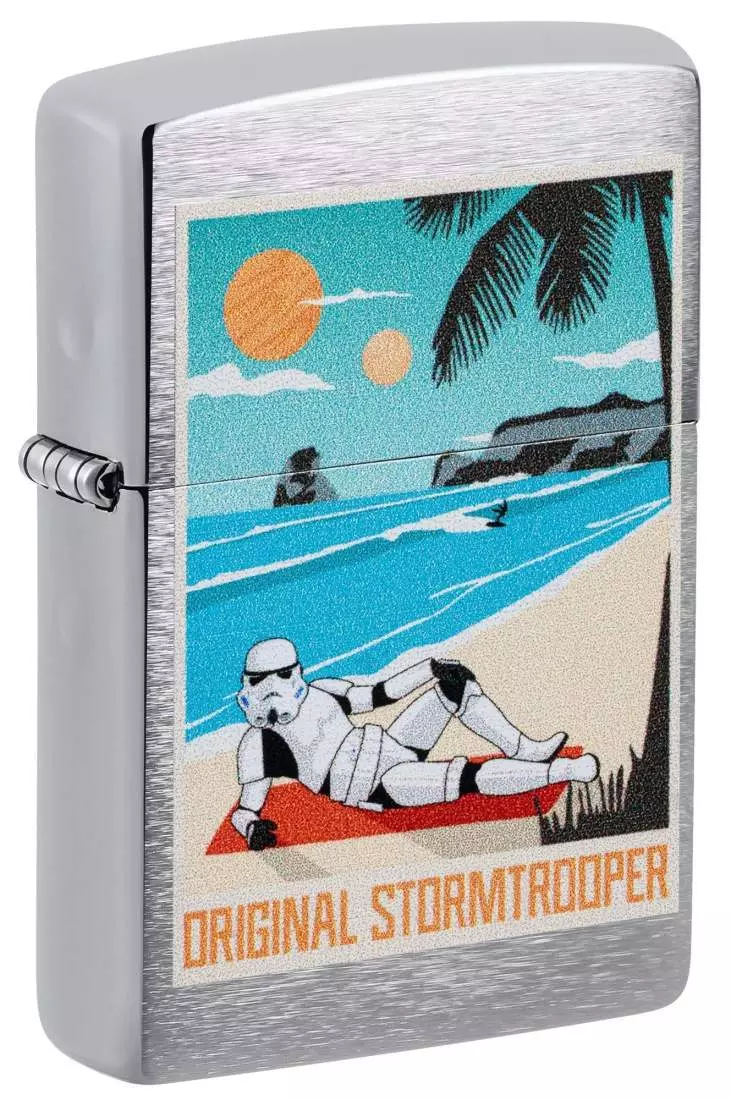 Produktbild: Zippo Original Stormtrooper Beach Chrom gebürstet 60007760