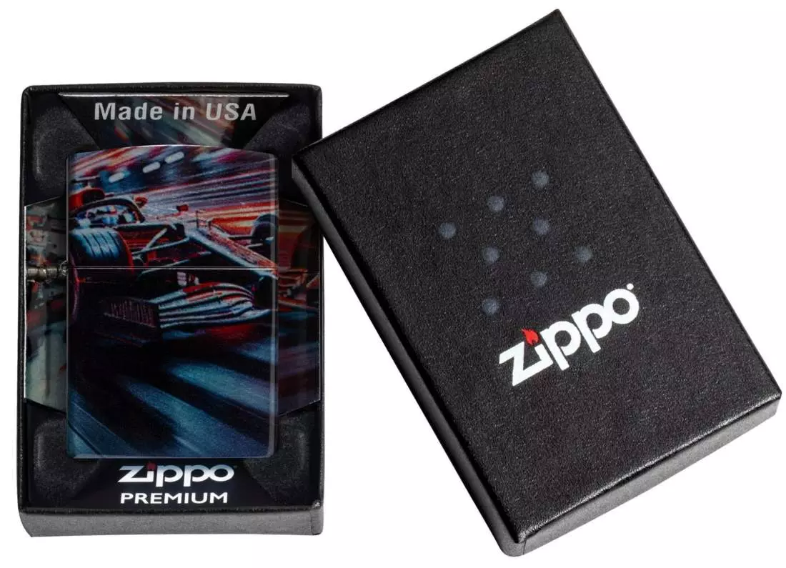Produktbild: Zippo Rennwagen Color Racing Car Feuerzeug Verpackung