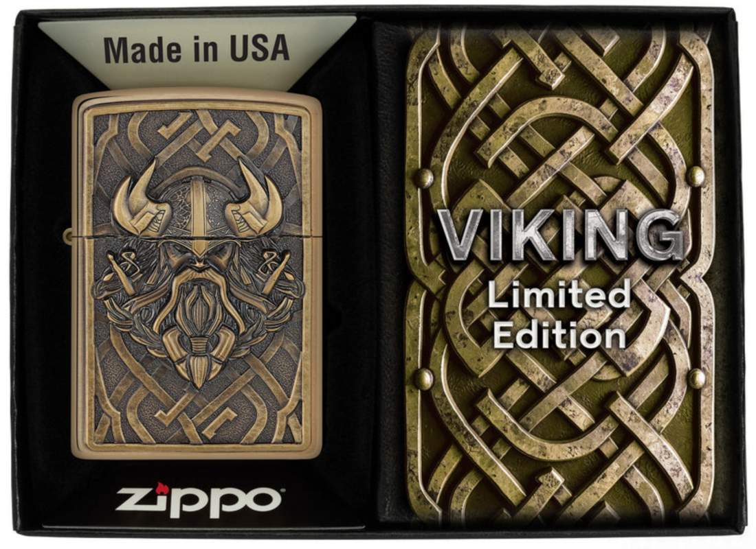 Produktbild: Zippo Viking Wikinger Limited Edition Verpackung