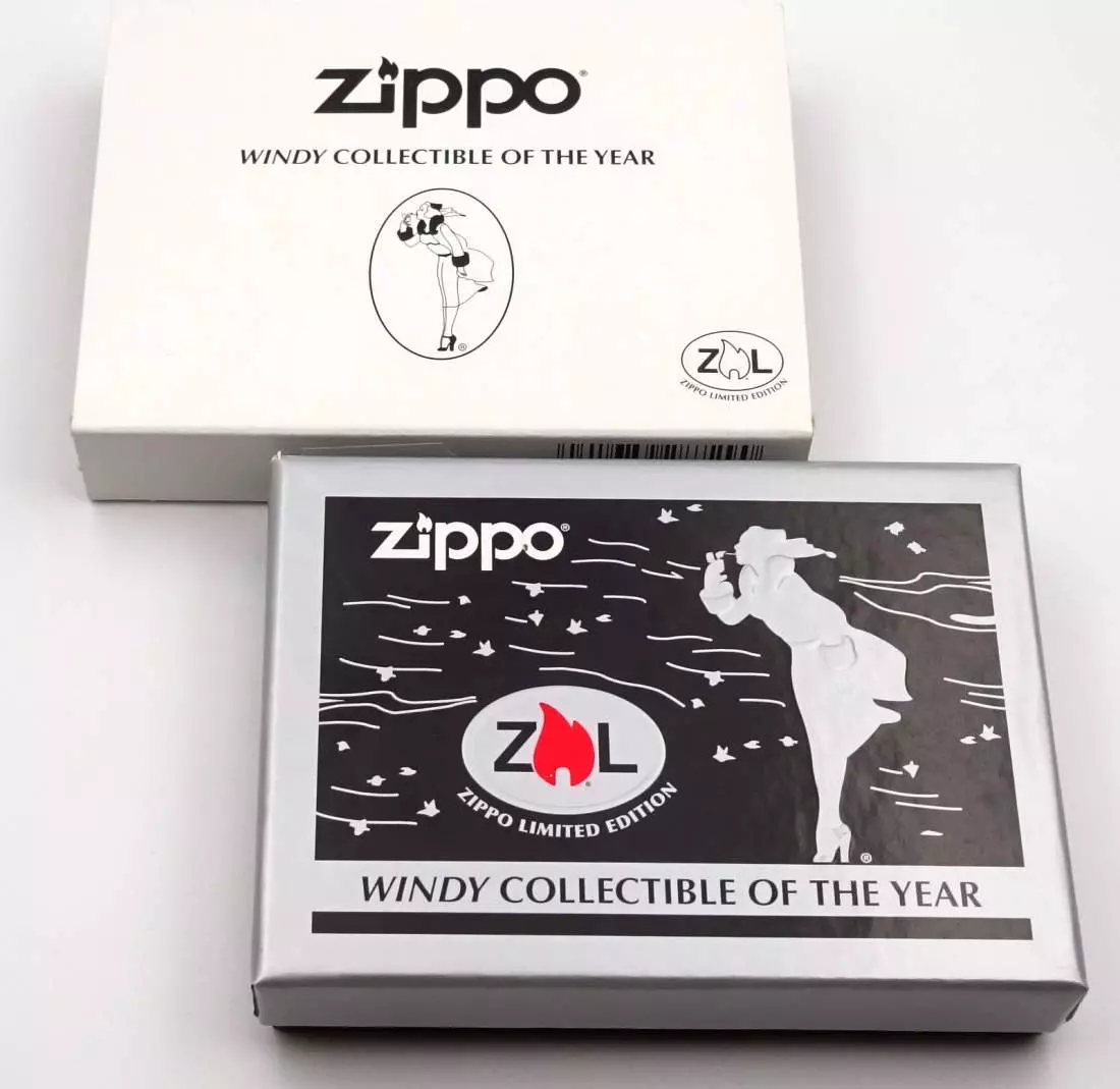 Produktbild: Zippo Windy Collectible of The Year 2013 Verpackung oben