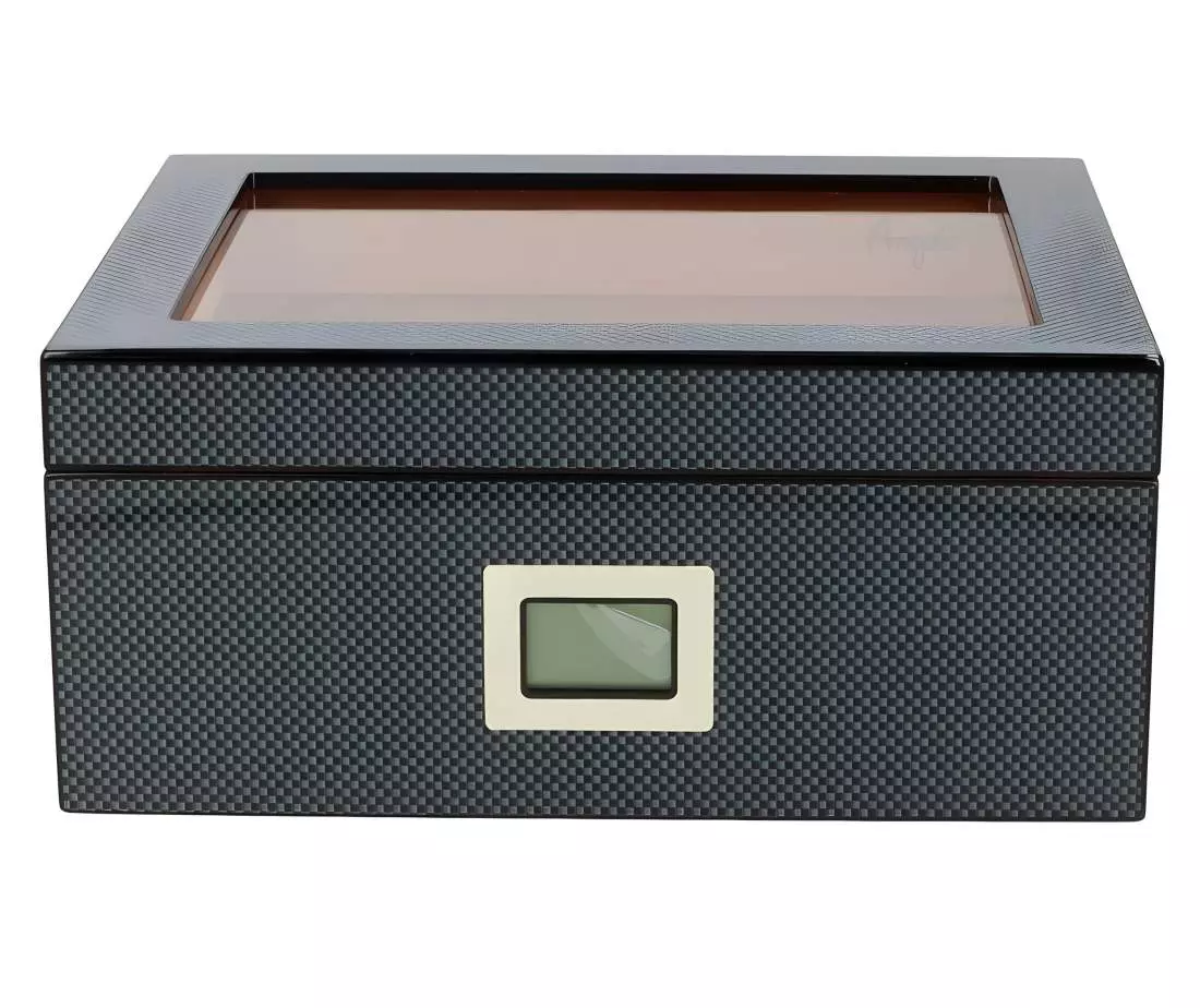 Produktbild: Angelo Humidor Carbon-Design 9200054 vorne