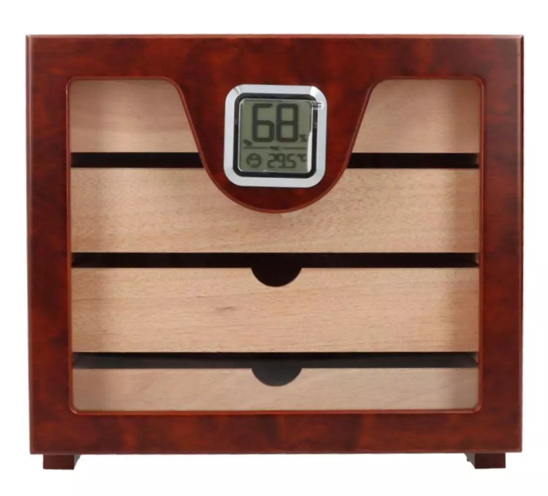 Produktbild: Angelo Humidorschrank Cabinett M Wurzelholz vorne