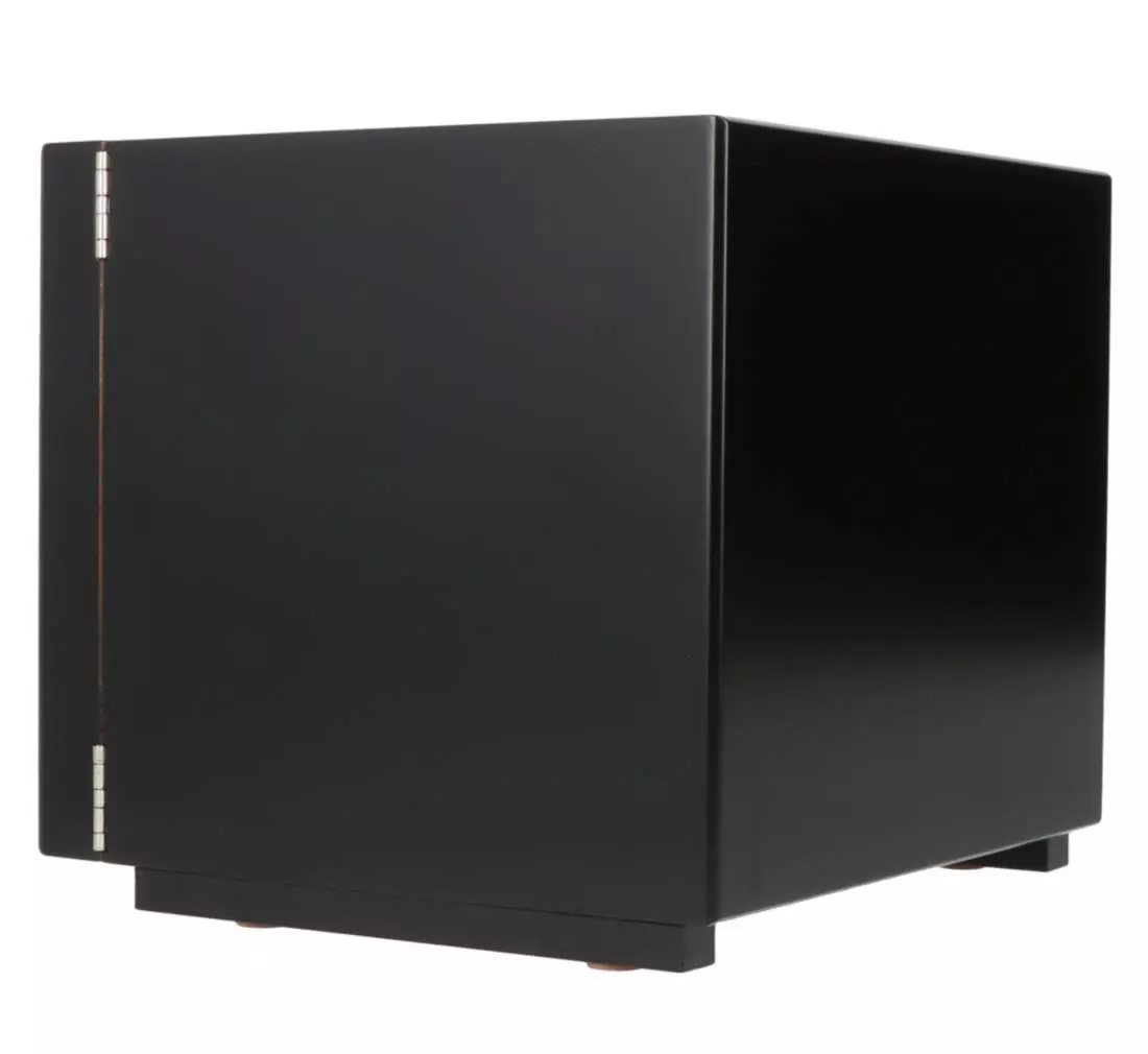 Produktbild: Angelo Humidorschrank Cabinett M schwarz hinten 2