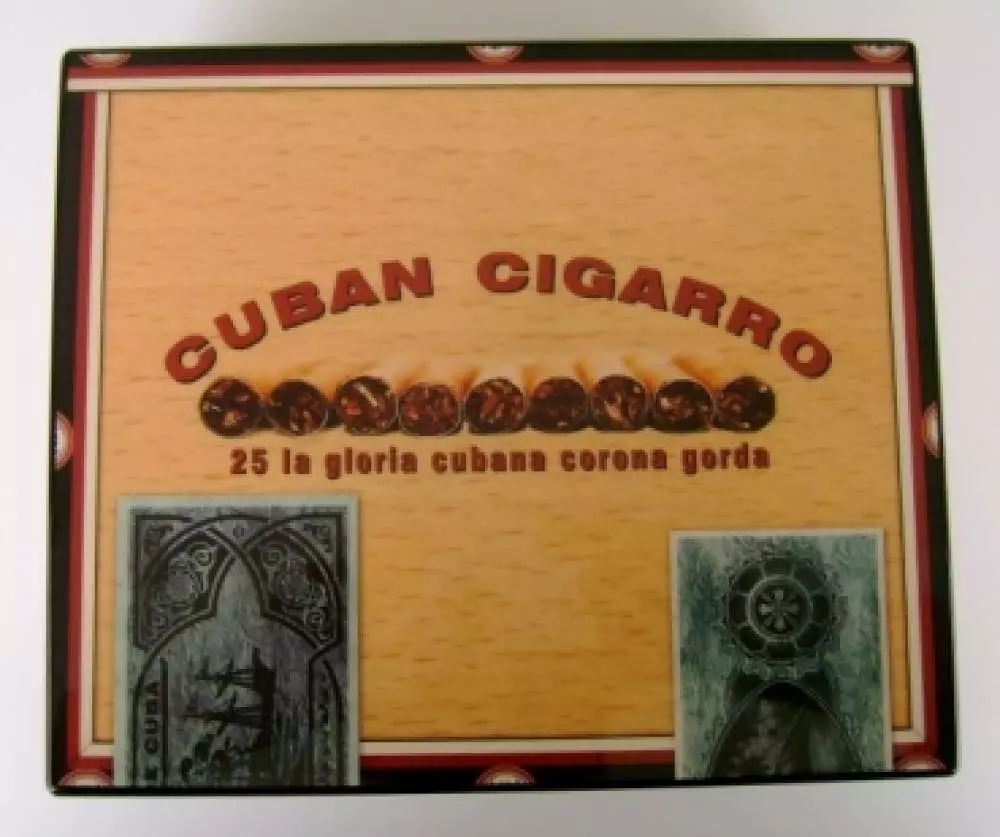 Angelo Humidor High Gloss Cuban Cigarro Oben