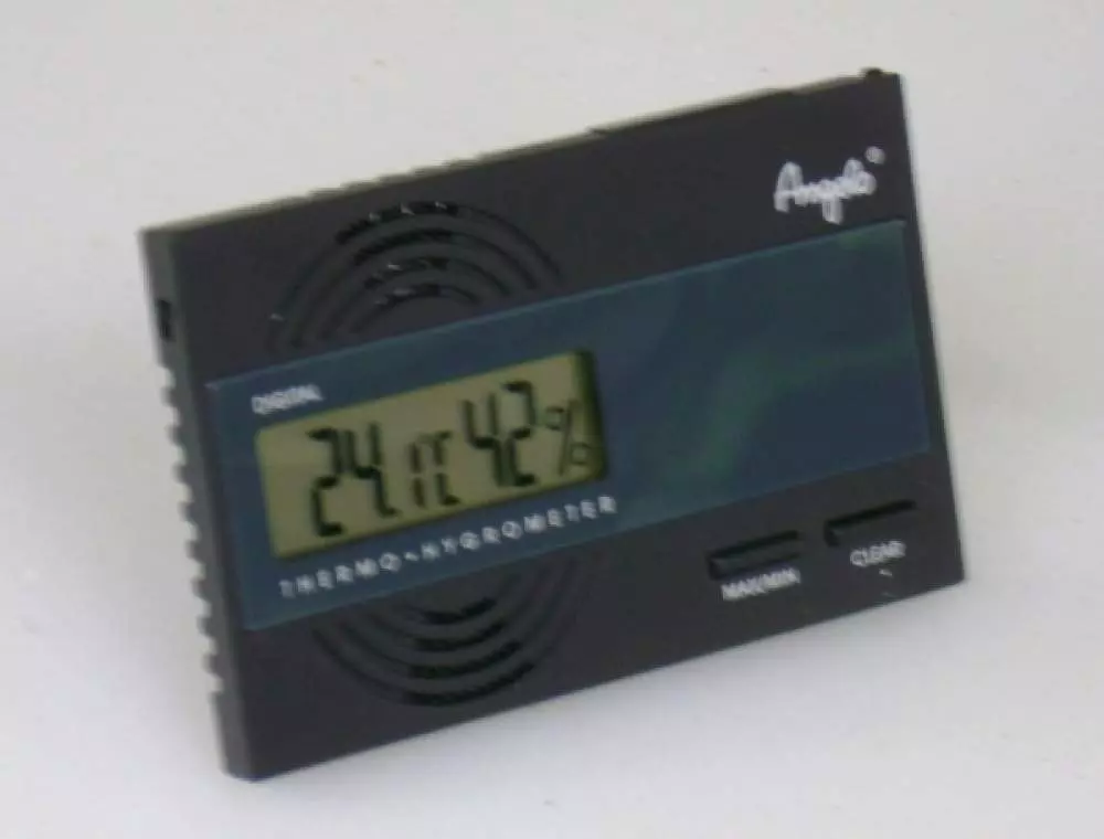 Angelo Digital Hygrometer Thermometer seitlich