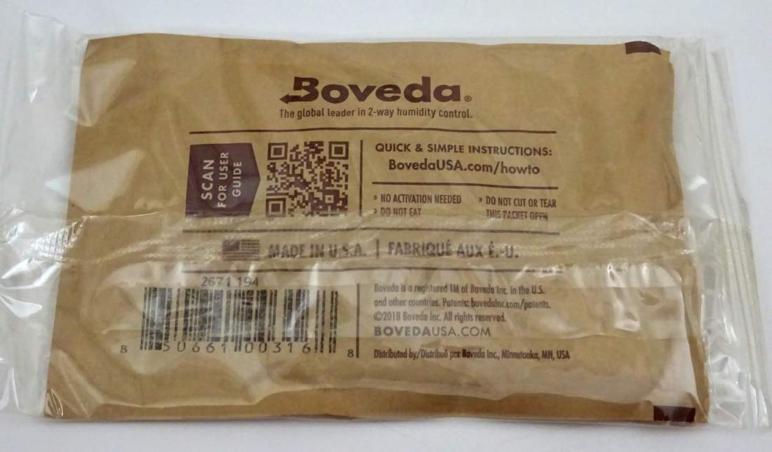 Produktbild: Boveda Set 6x Humidipak 2-way Humidifer groß 69%