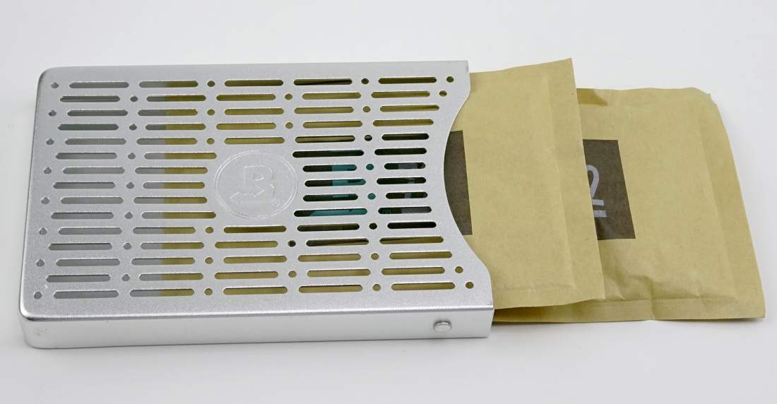 Produktbild: Boveda Humidipak 2er Halterung Aluminium