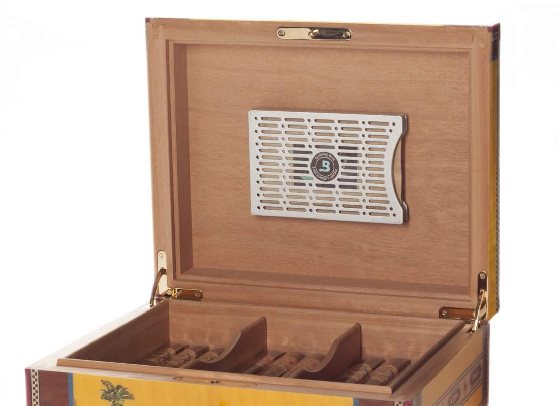 Produktbild: Boveda Humidipak 2er Halterung Aluminium