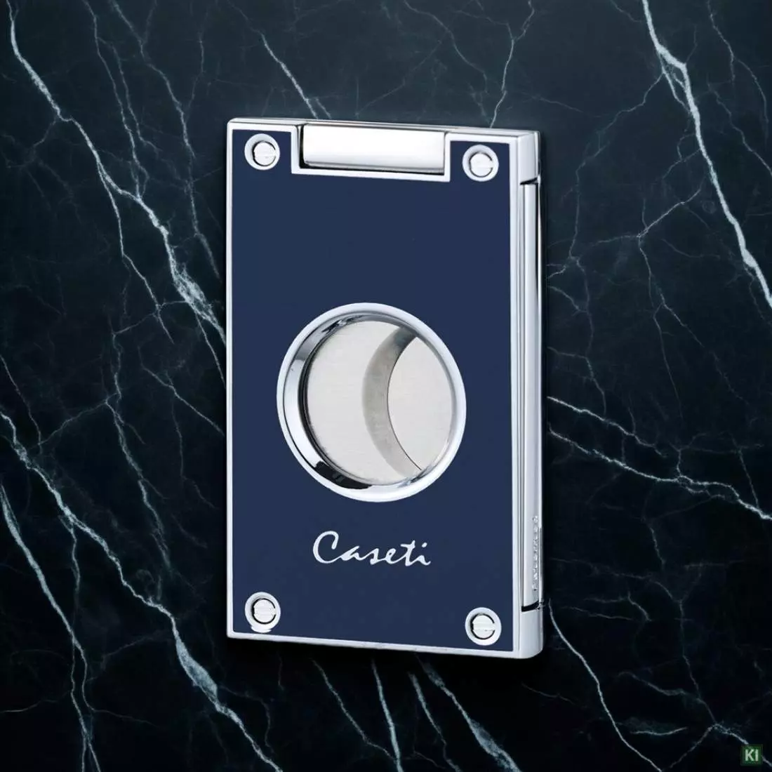 Produktbild: Caseti Paris Zigarrenschneider blau offen