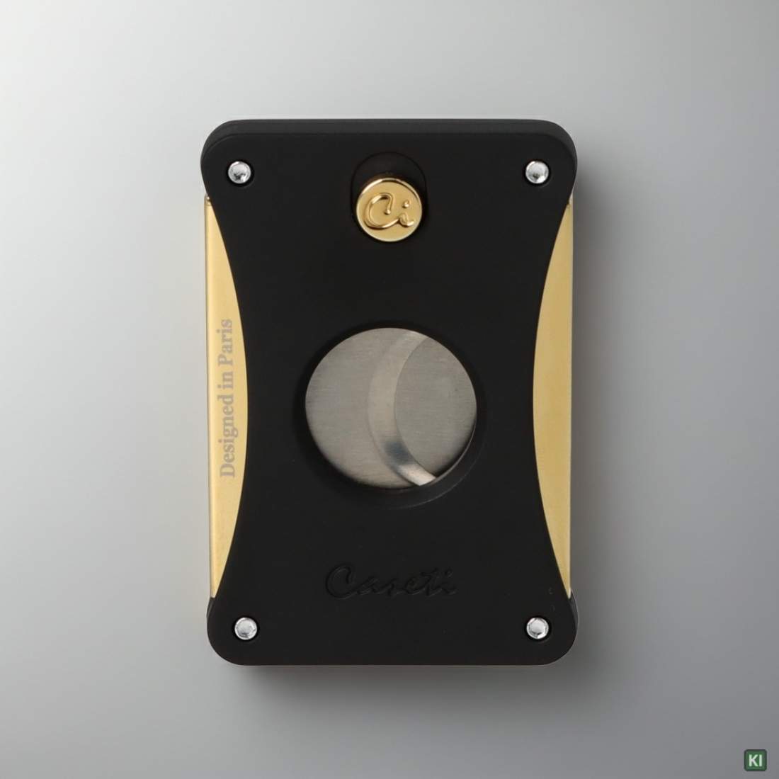 Produktbild: Caseti Paris Zigarrencutter schwarz gold