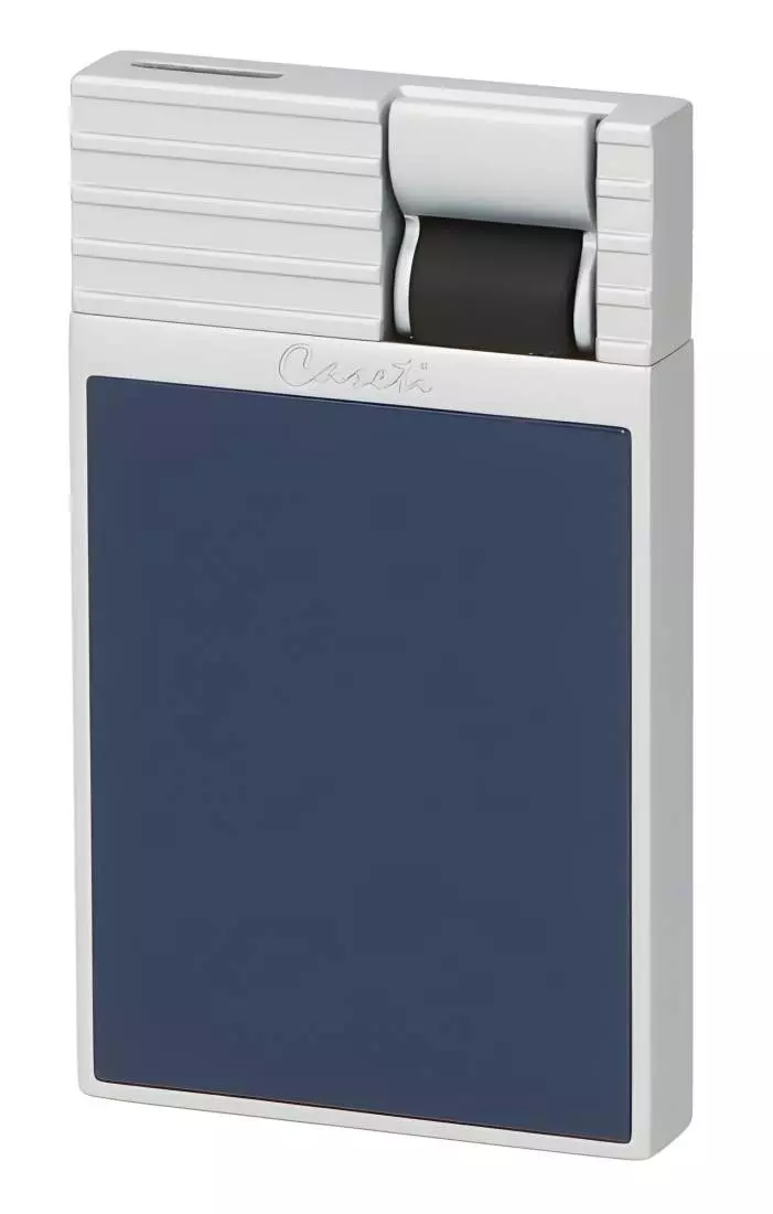 Produktbild: Caseti Paris Feuerzeug dunkelblau silber 281107