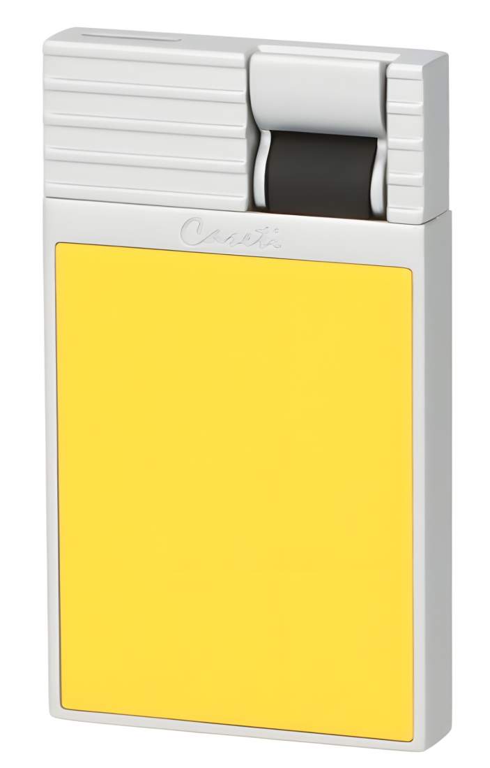 Produktbild: Caseti Paris Feuerzeug gelb Flat Jet Flamme 281111