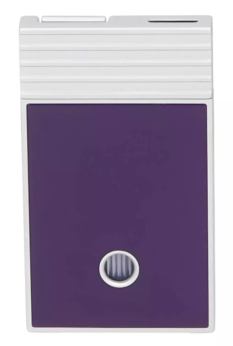 Produktbild: Caseti Paris Feuerzeug lila Flat Jet Flamme hinten