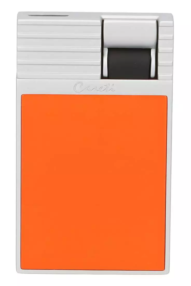 Produktbild: Caseti Paris Feuerzeug orange Flat Jet Flamme vorne