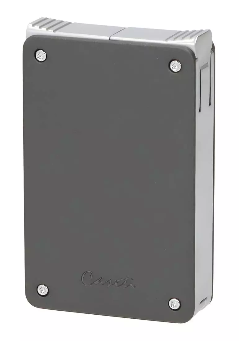 Produktbild: Caseti Paris Duo-Feuerzeug grau chrom