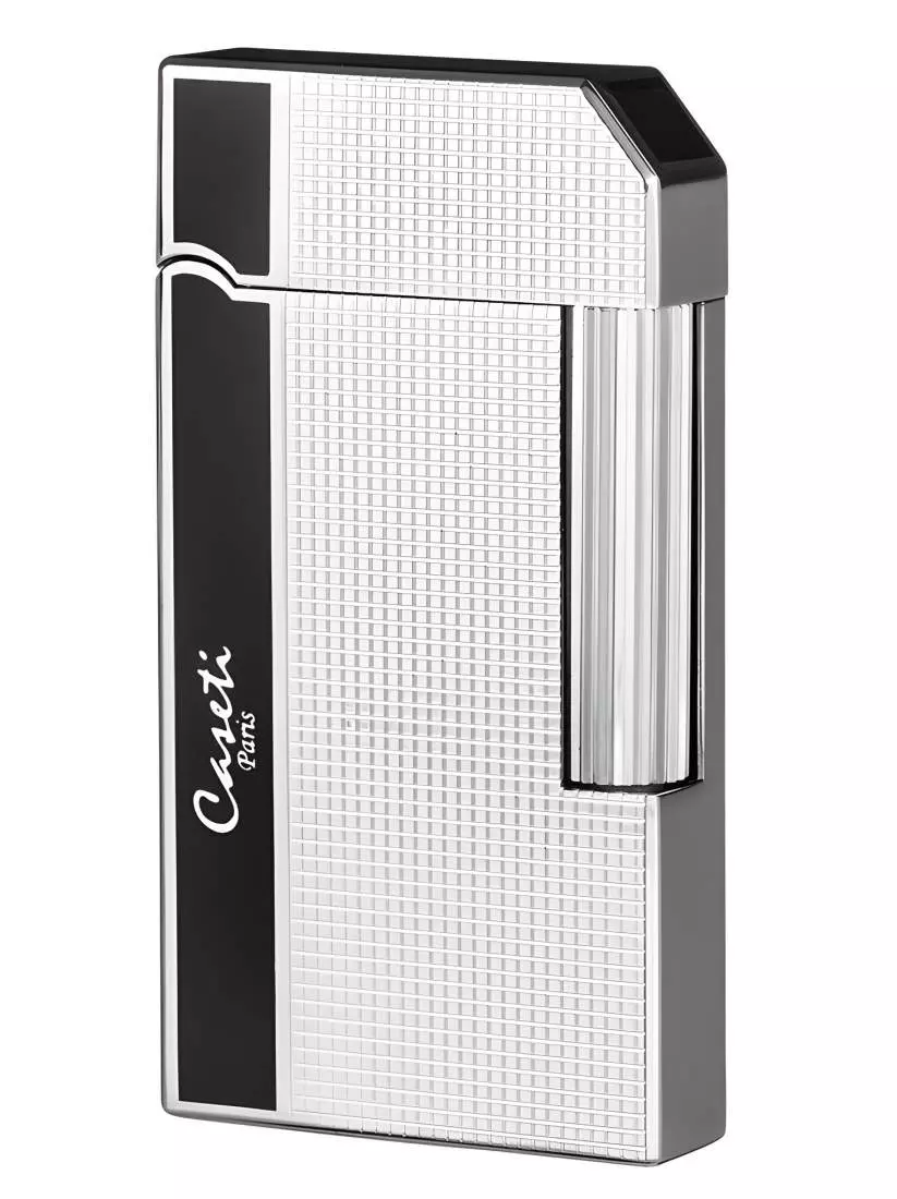 Produktbild: Caseti Paris Feuerzeug Rom schwarz chrom Caree