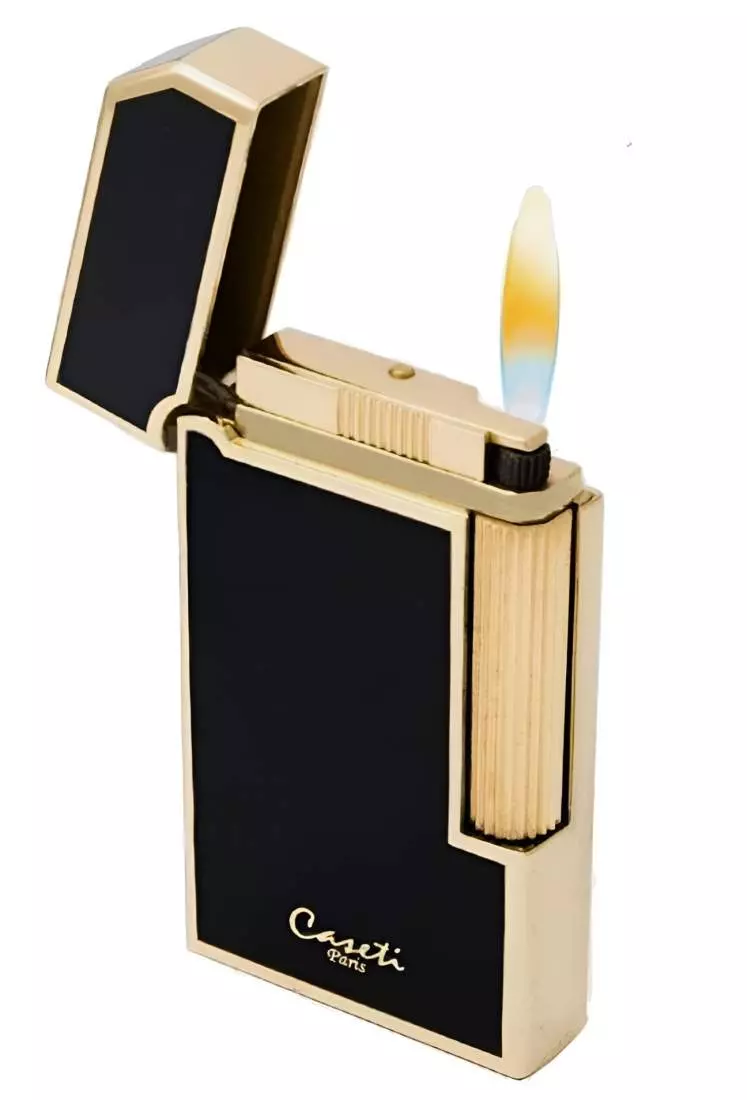 Produktbild: Caseti Paris Feuerzeug Rom schwarz gold