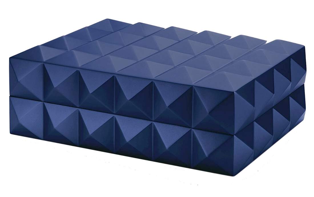 Produktbild: Colibri Humidor Quasar blau matt