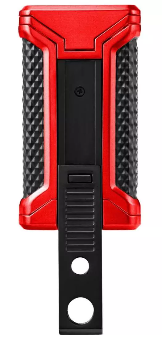 Artikelbild: Colibri Ascari rot schwarz Feuerzeug hinten Produktbild: Colibri Ascari rot schwarz Feuerzeug hinten