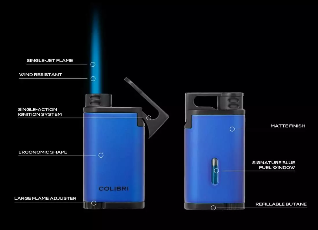 Produktbild: Colibri Belmont Feuerzeuge Ausstattung