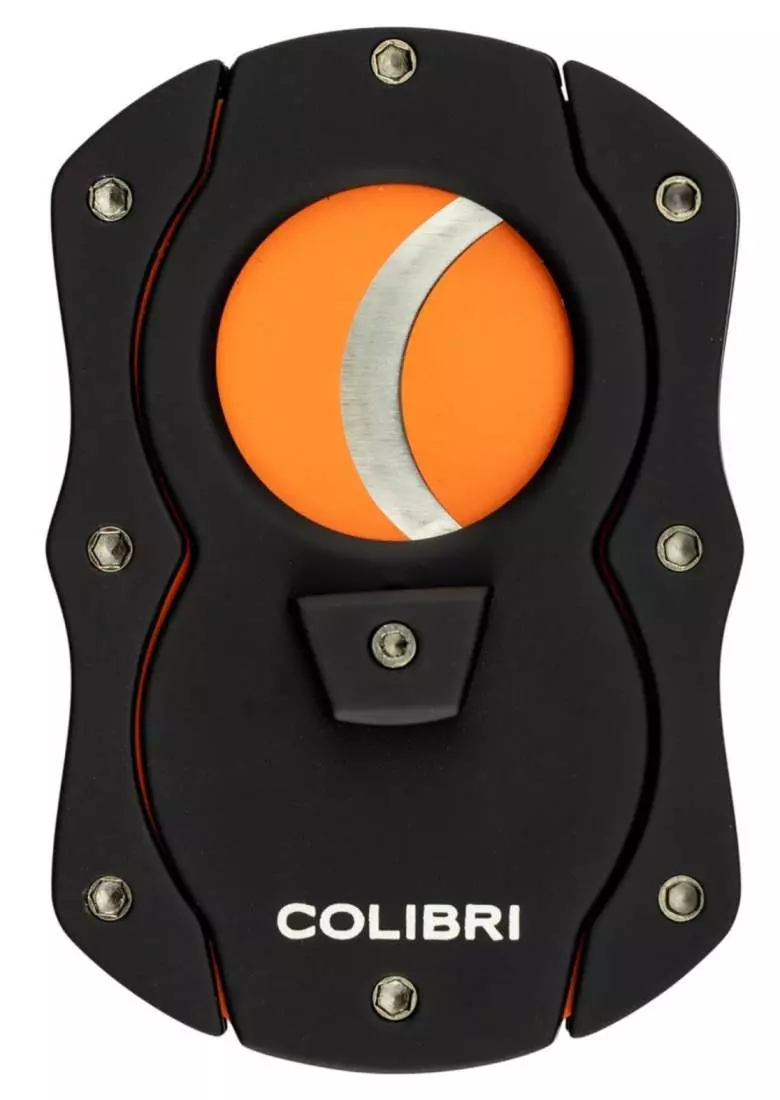 Produktbild: Colibri Cut schwarz mit orangen silikonbeschichteten Klingen