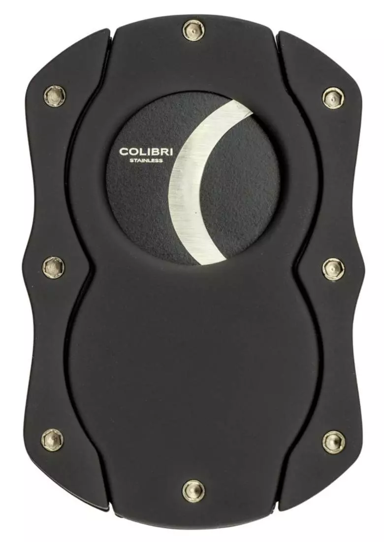 Produktbild: Colibri Cut schwarz mit silikonbeschichteten Klingen hinten