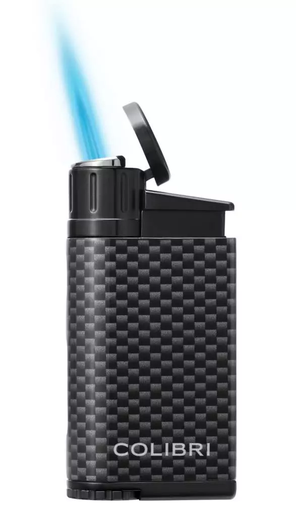 Colibri Evo Carbon Design schwarz Feuerzeug