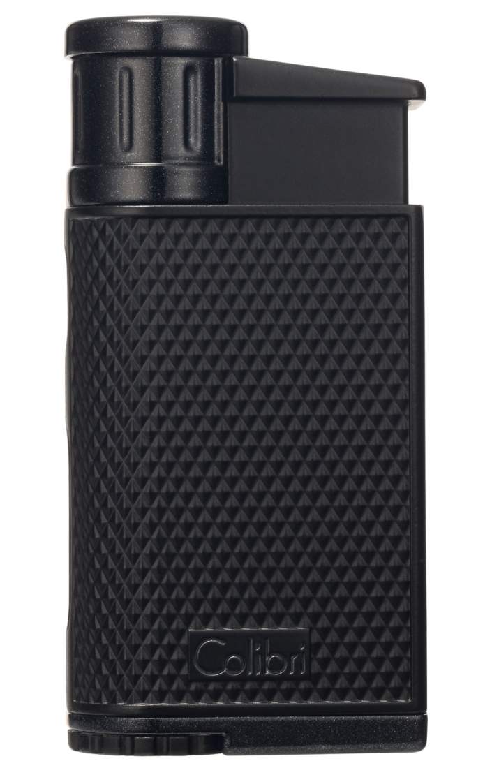 Produktbild: Colibri Evo schwarz Feuerzeug vorne