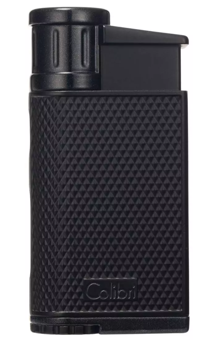 Produktbild: Colibri Evo schwarz Feuerzeug vorne
