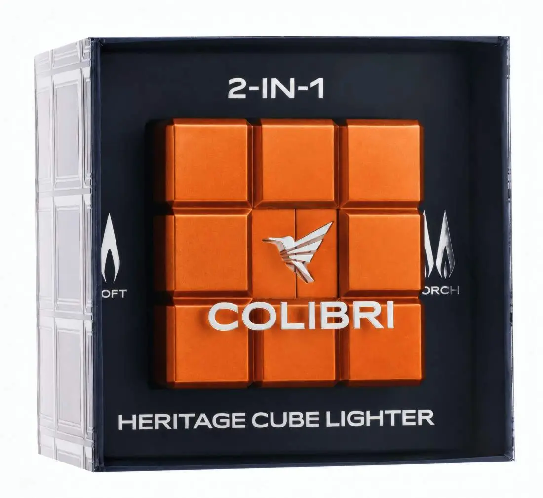 Produktbild: Colibri Heritage Cube orange Verpackung