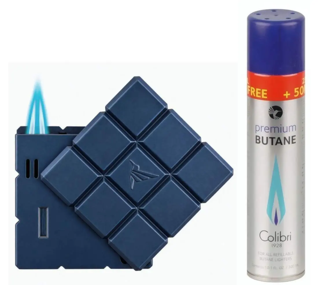 Produktbild: Colibri Heritage Pocket Marineblau mit Gratisgas