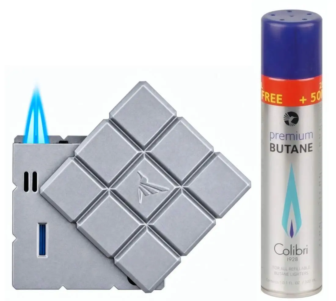 Produktbild: Colibri Heritage Pocket Silber mit Gratisgas