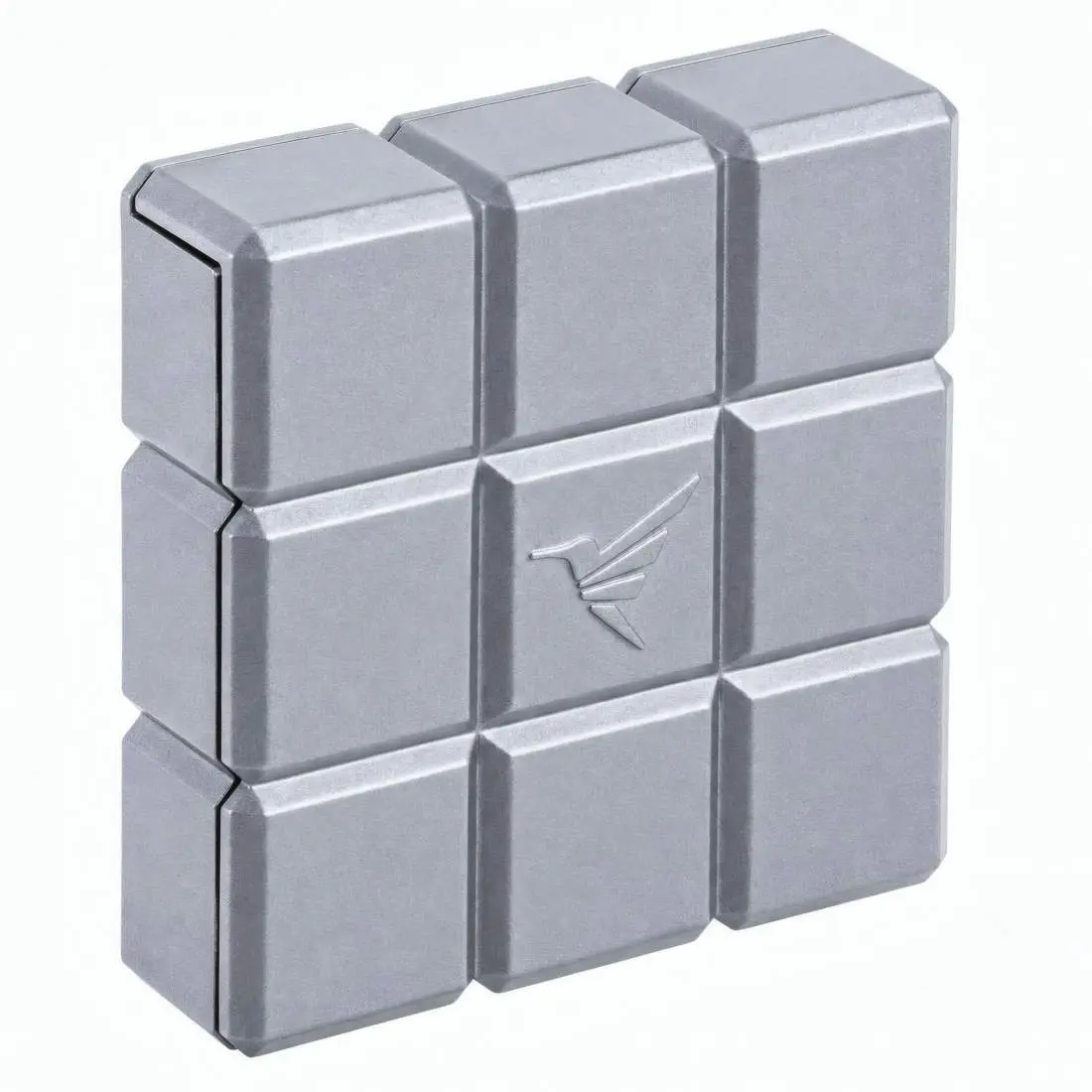 Produktbild: Colibri Heritage Pocket Silber mit 2-fach Jetflamme