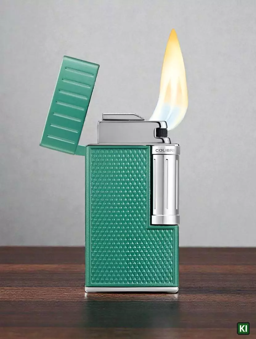 Produktbild: Colibri Feuerzeug Julius II grün