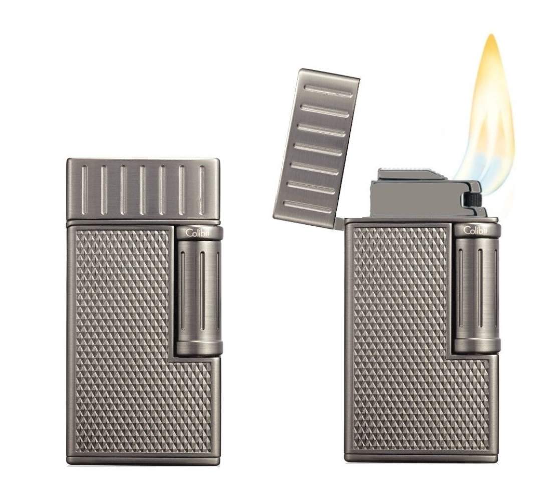 Produktbild: Colibri Feuerzeug Julius II gunfarbend