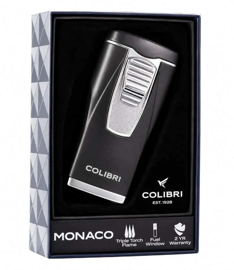 Produktbild: Colibri Monaco II Schwarz Chrom - Verpackung