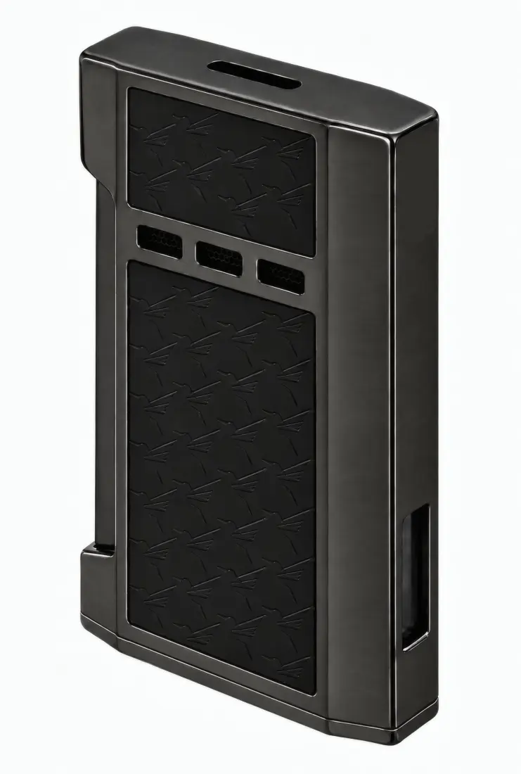 Produktbild: Colibri Mosaic Schwarz mit breiter Flat Flame seitlich hinten