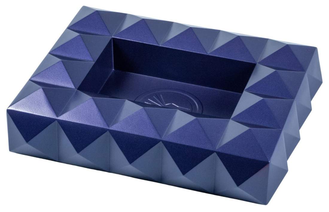 Produktbild: Colibri Quasar blau Zigarrenascher 3D Pyramiden