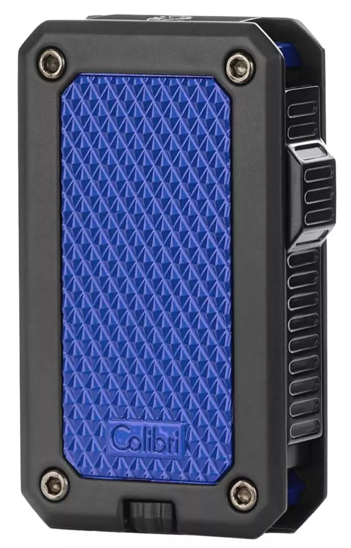 Produktbild: Colibri Rally blau - schwarz Feuerzeug