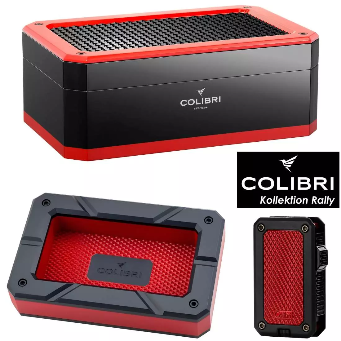 Produktbild: Colibri Kollektion Rally schwarz rot