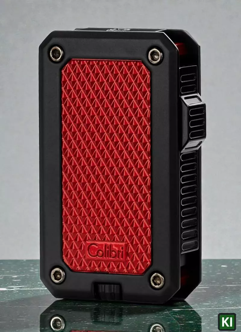 Produktbild: Colibri Rally rot schwarz auf dem Tisch