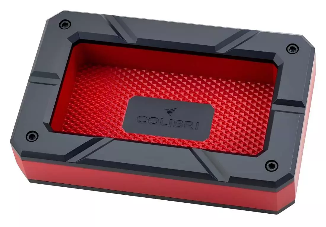 Produktbild: Colibri Rally Zigarrenascher schwarz rot