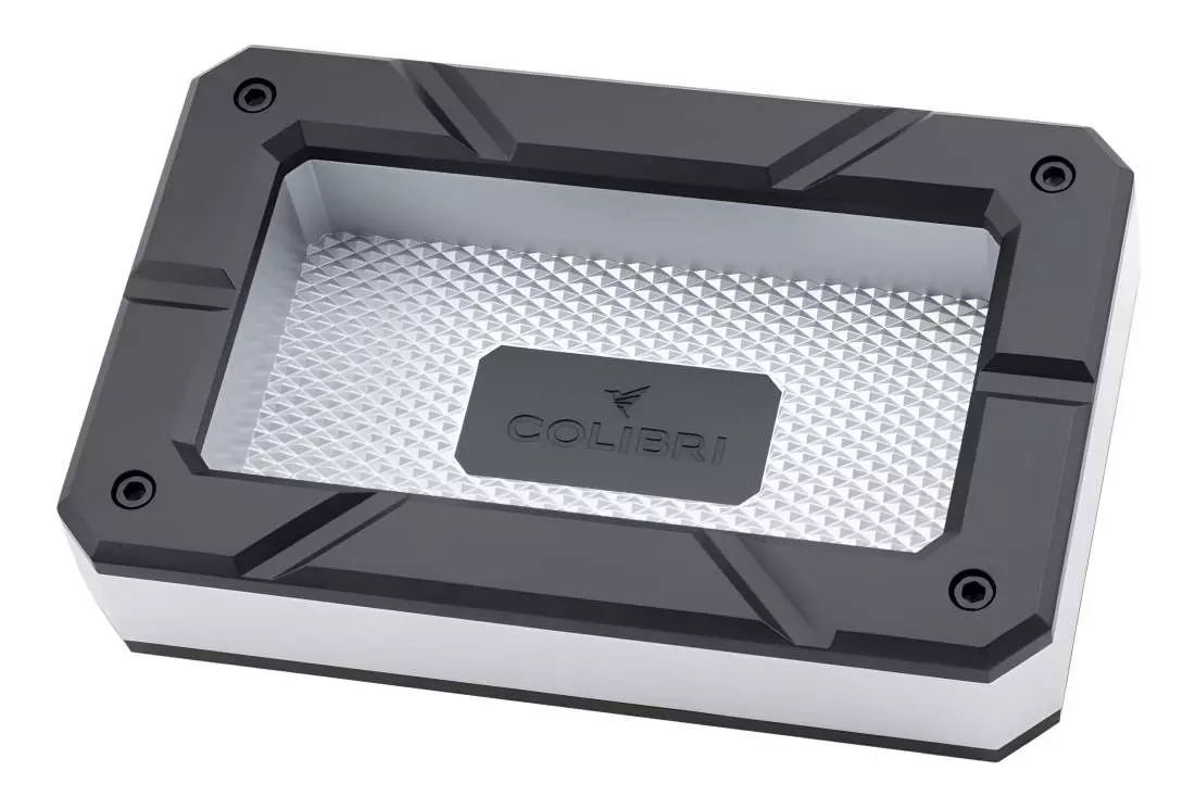 Produktbild: Colibri Rally Zigarrenascher schwarz silber