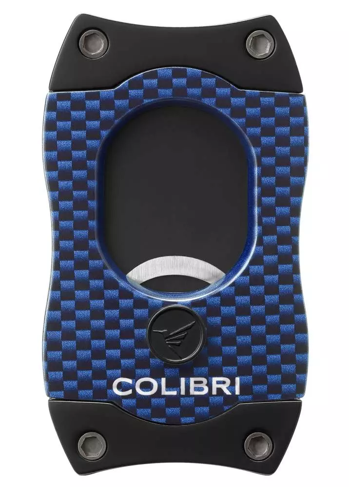 Colibri S-Cut II Zigarrencutter carbon blau 26mm Schnitt