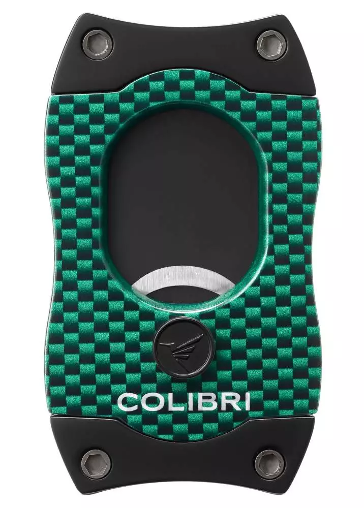 Colibri S-Cut II Zigarrencutter carbon grün 26mm Schnitt